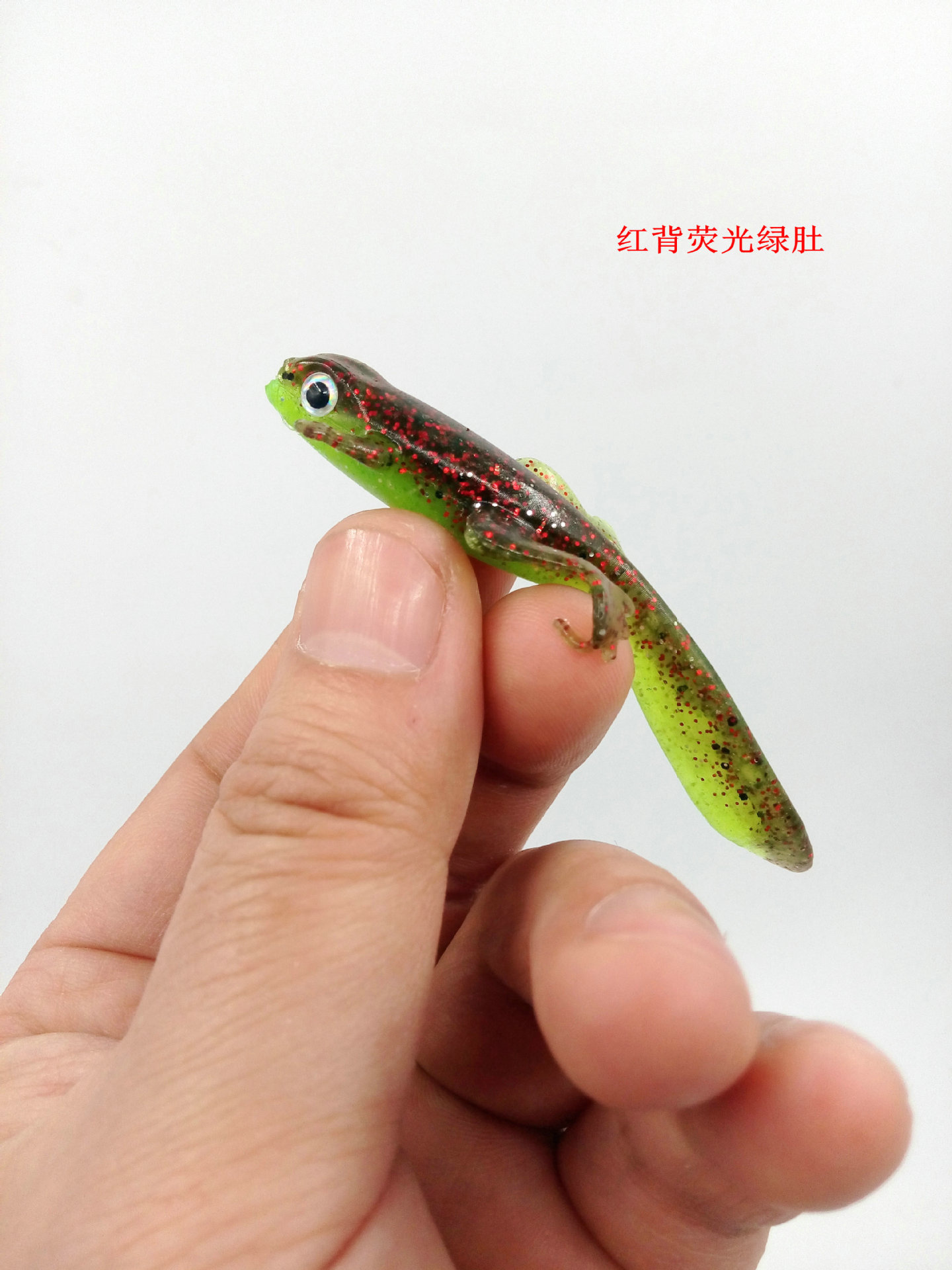 4 -color optional dual -color 8cm/3.8g frog 蚪 soft bait to bait road Asian fake bait 4