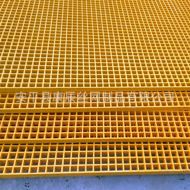 污水处理厂耐酸碱玻璃钢格栅，厂家直销，价格低廉。