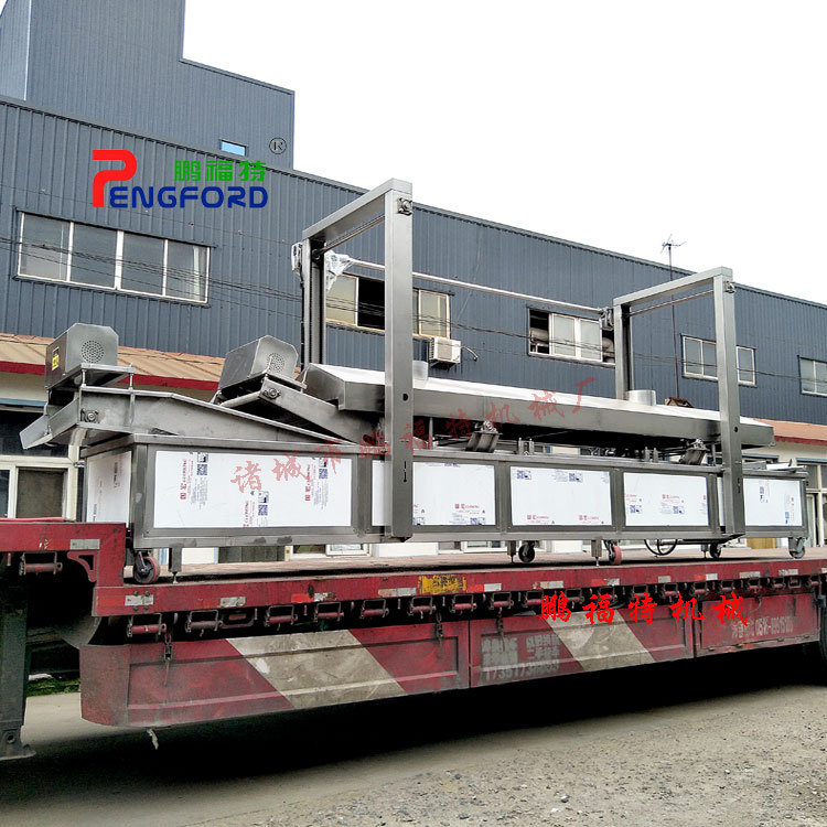 中型燃煤油炸机_连续猪皮油炸机_燃煤成套油炸设备_