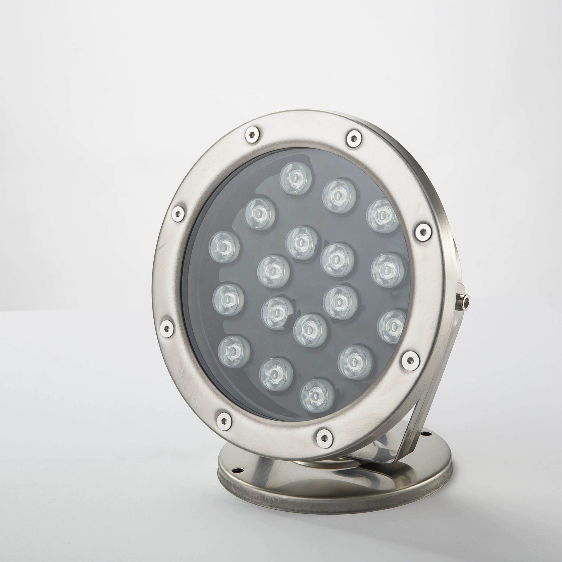 Бассейн LED-водяной фонтан из нержавейки, цветные огни, высокая мощность