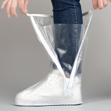 高筒鞋套男女通用压边加厚底耐磨高品质户外旅游雨天实用防雨鞋套