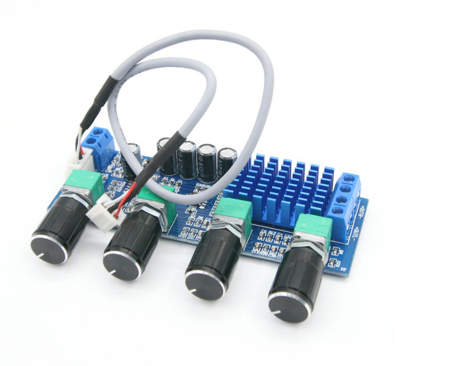 XH-M577 TPA3116D2 tablero del amplificador digital tablero del amplificador de audio de alta potencia de sintonización tablero del amplificador operacional 12-24V