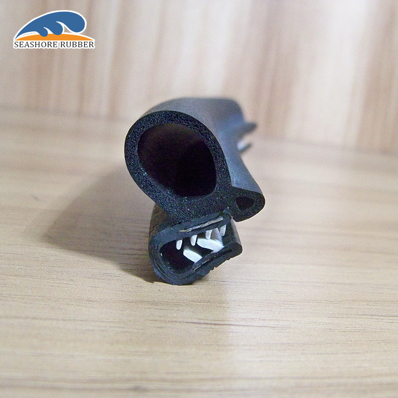 供应配电柜密封条 机柜橡胶条 三元乙丙复合钢带胶条