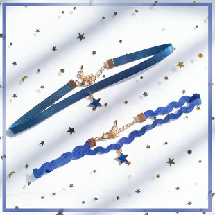 ���n�Ʒ�����{ɫ��Ⲩ���i�����������choker�̿��i�����Ů