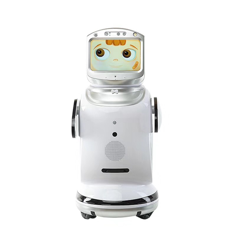 household Welcome Intelligent Robot Andy intelligence dialogue Voice video chat Monitor Chaperone Sambo robot