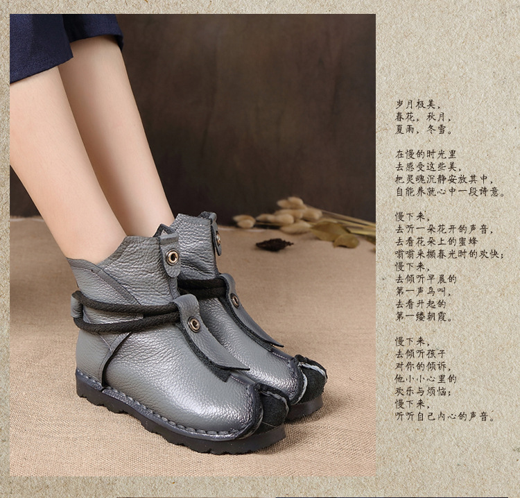 Bottes femme en En cuir - Ref 3355055 Image 13