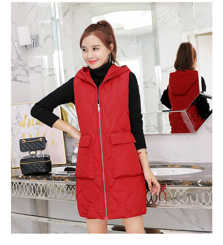 Gilet femme en Mélange de coton - Ref 3317561 Image 34