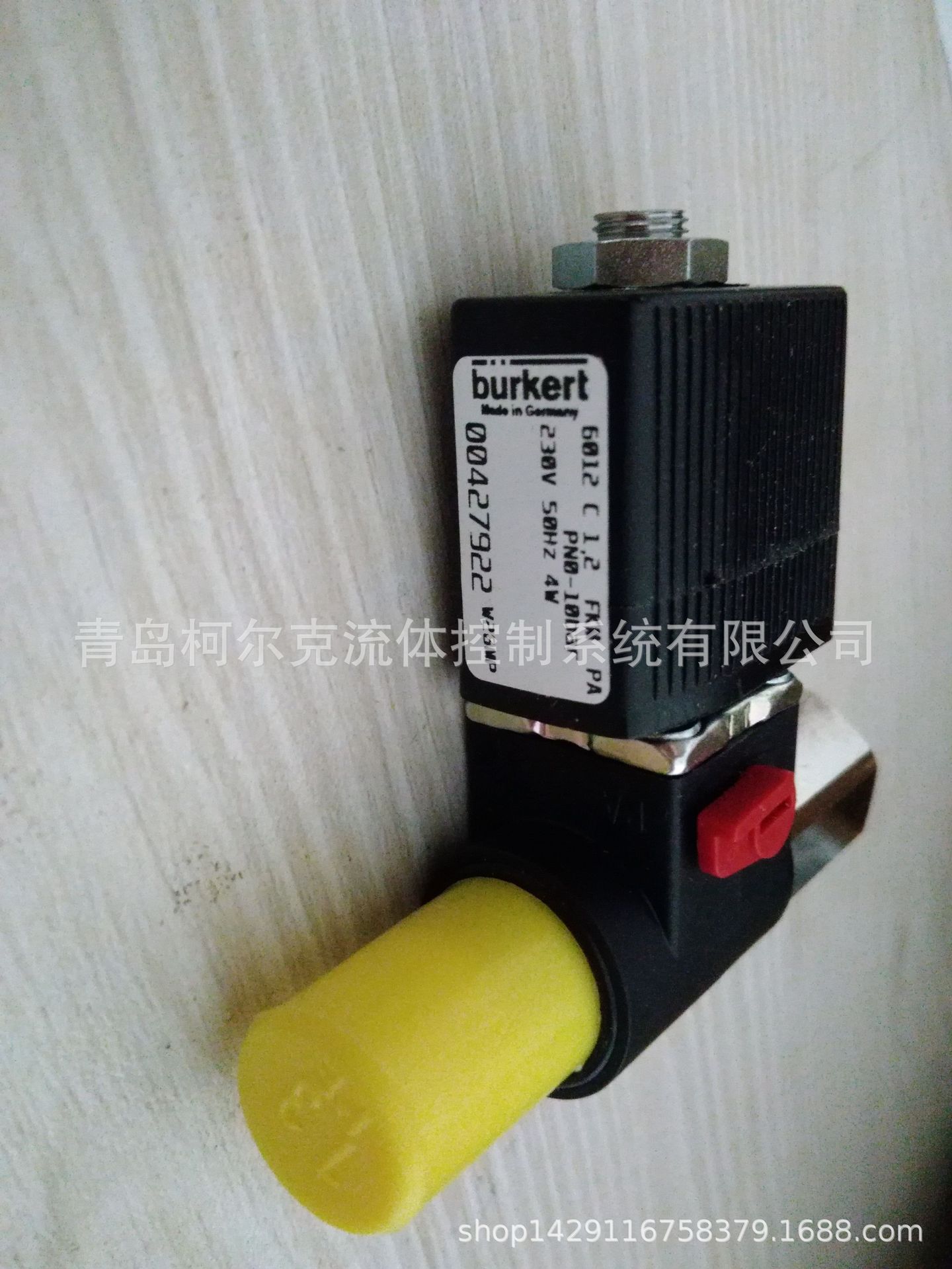 burkert德国原装电磁阀  6012型 订货号427922