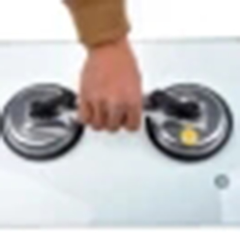 Transfronterizo Qianda aleación de aluminio doble garra ventosa de vidrio ventosa de azulejos piso una sola garra ventosa mayorista