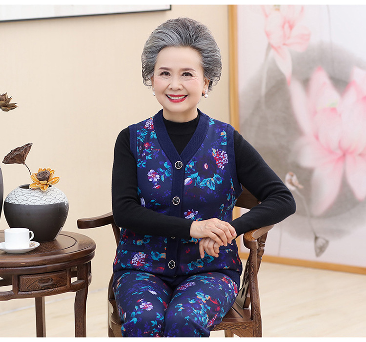 Gilet femme en Costume deux pièces tricoté - Ref 3317890 Image 23