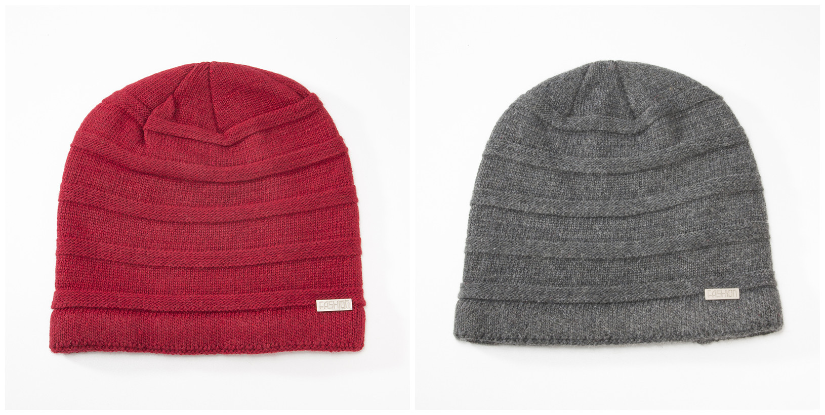 Gestrickte Samtwoll-beanie Für Damen Und Herren Mit Ohrenschutz_voghion.com