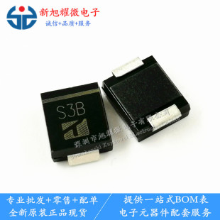 ���� ԭ�b̨о S3B GS3B 3A/100V SMC DO-214AB �NƬ�������O��