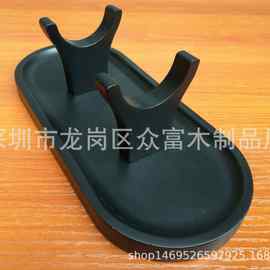 美容仪展示架陈列道具 橱窗装饰木质首饰陈列架产品美容仪支架