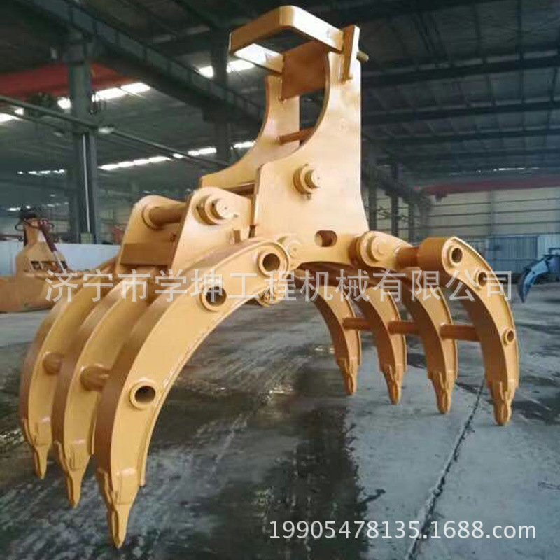 3+2抓钢机 5齿抓钢机 挖机抓钢机 夹木器