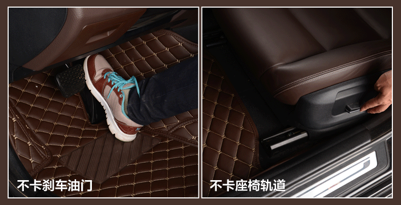 Car Wire Loop Floor Mats, Specifically Designed for Each Vehicle, Carpet-Style Floor Mats Suitable for Thousands of Models, Specifically for 5-Seater Vehicles