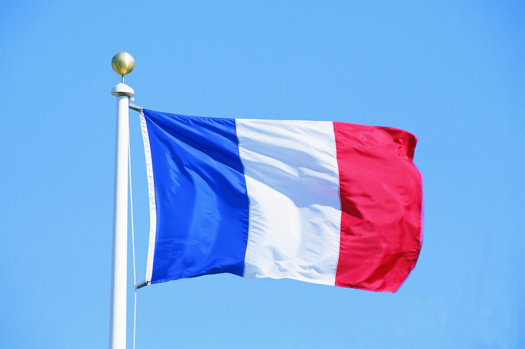 法国国旗 4号 90*150cm 万国旗均有的供应商