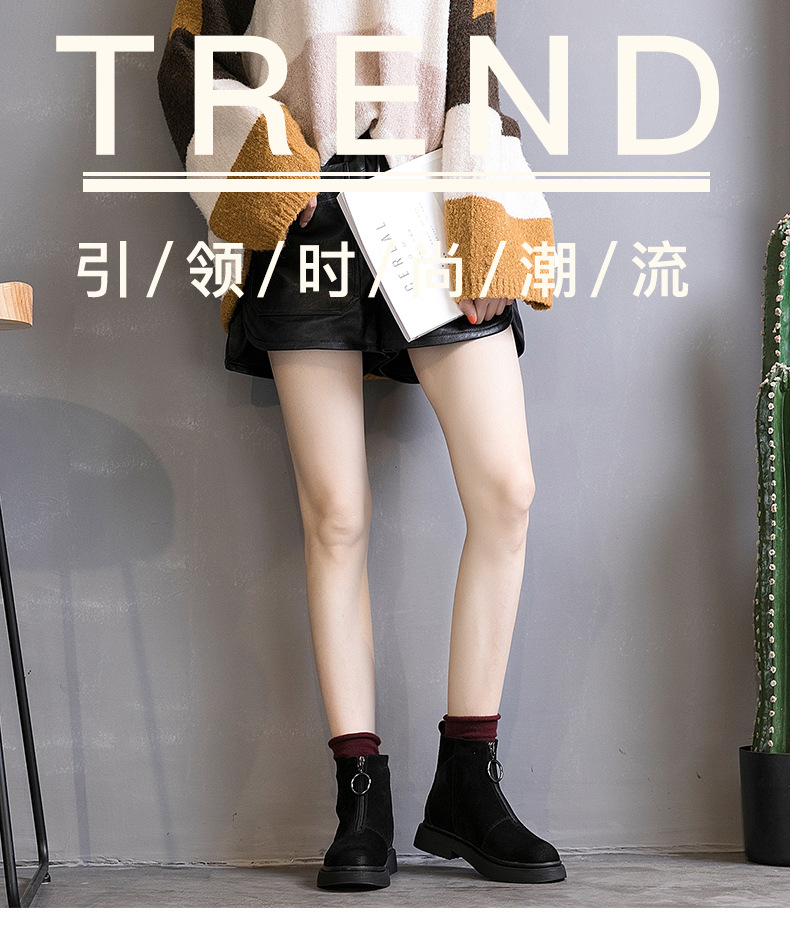 Bottes femme en En cuir - Ref 3355089 Image 40