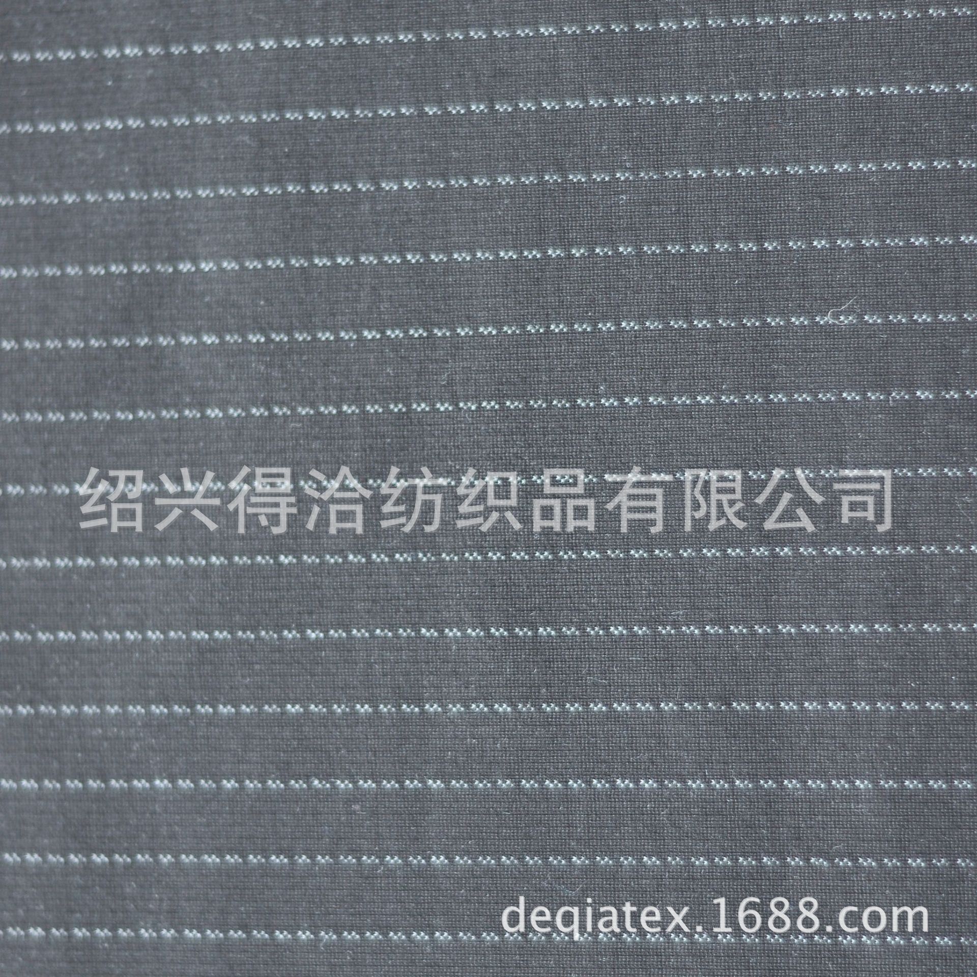 针织竖条罗马布 涤棉 锦棉 提花直条罗马布双面竖条 职业套装面料