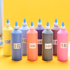 Bulk 500ml Large Bottle Acrylic Paint Graffiti Paint Plaster Paint Children's Painting Paint