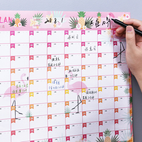 New 100-day planner, struggle planner, life study supplies schedule, 2 styles