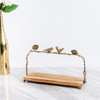 Scandinavian modern and minimalistic dessert fashionable props from natural wood, jewelry, set