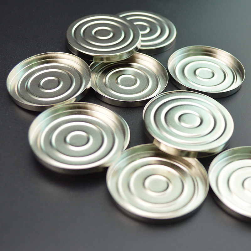 优质化妆品磁铁盘圆形36.5MM 眼影腮红替换装马口铁盘