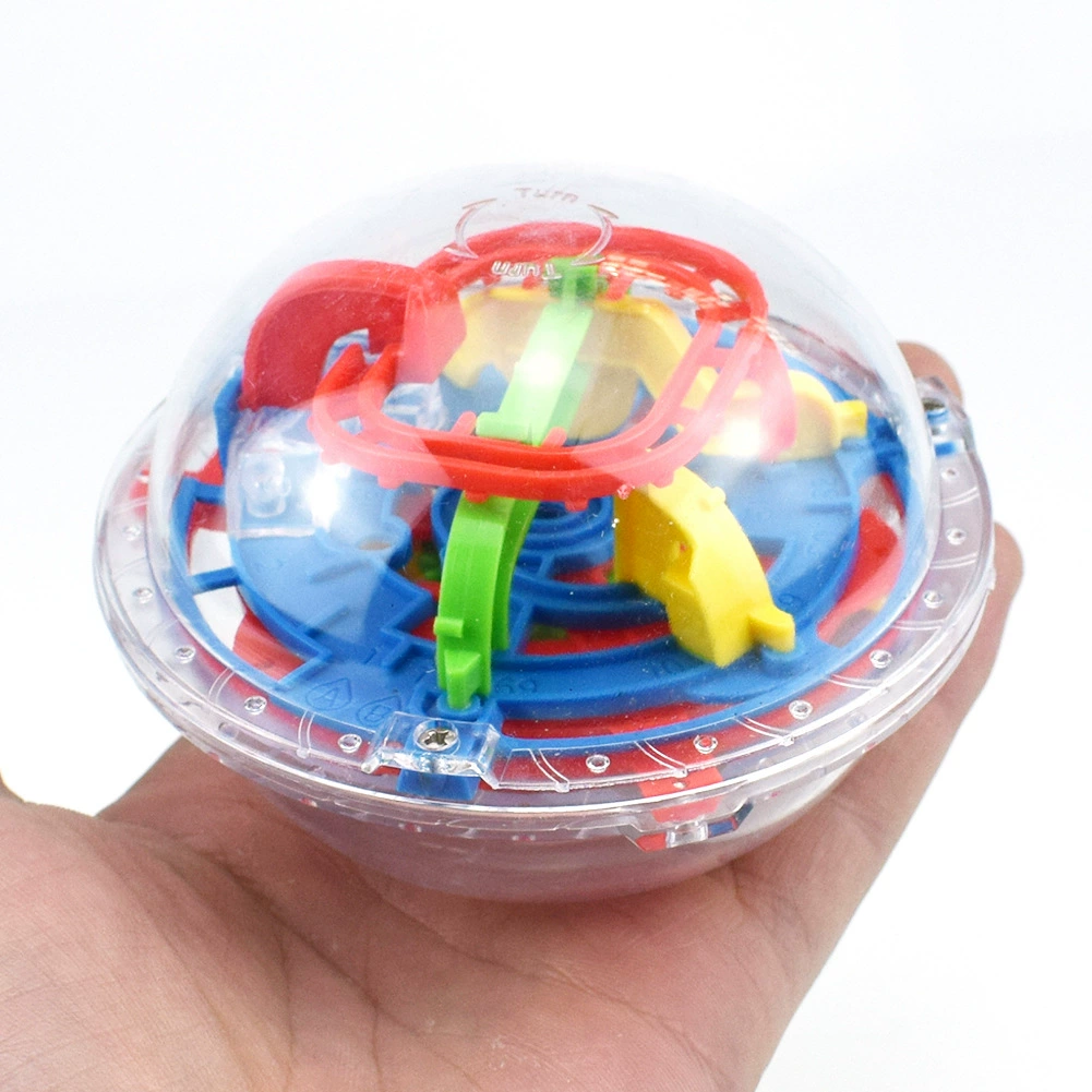 Intellectual 3D Rollerball Labyrinth - A Colorful, Multi-Layered Brain-Teaser Maze