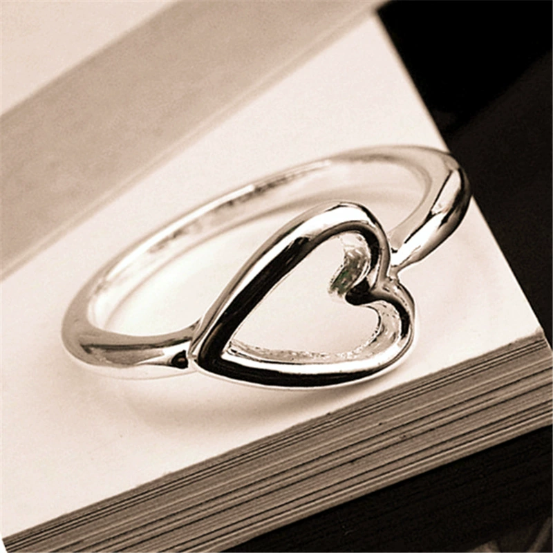 Европейская и американская мода серебряное кольцо персонализированное креативное Ретро витое женское кольцо любви поставка AliExpress