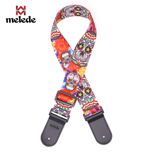 New Colorful Guitar Strap for Rock Guitarists - Personalized Strap with Ethnic Style