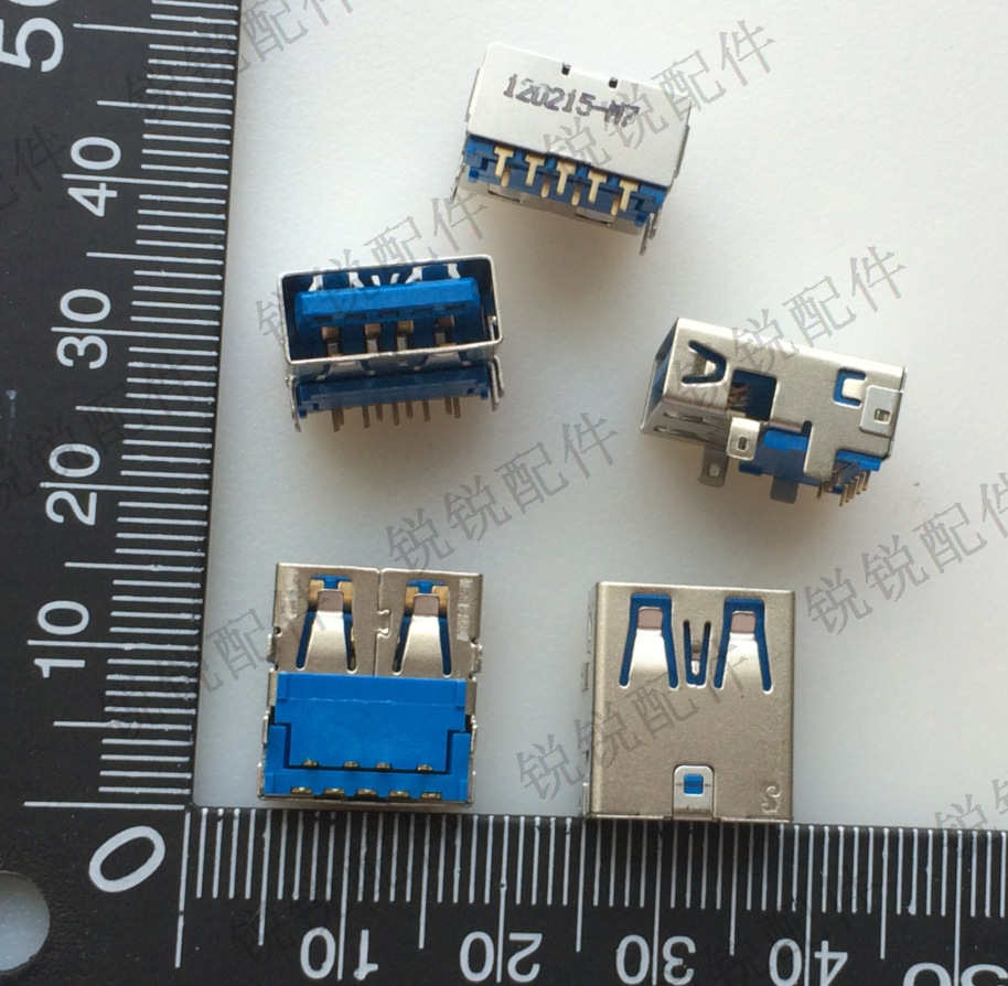 华硕 戴尔 HP 4436s 4530s 8460p笔记本 电脑USB3.0端口 USB母座