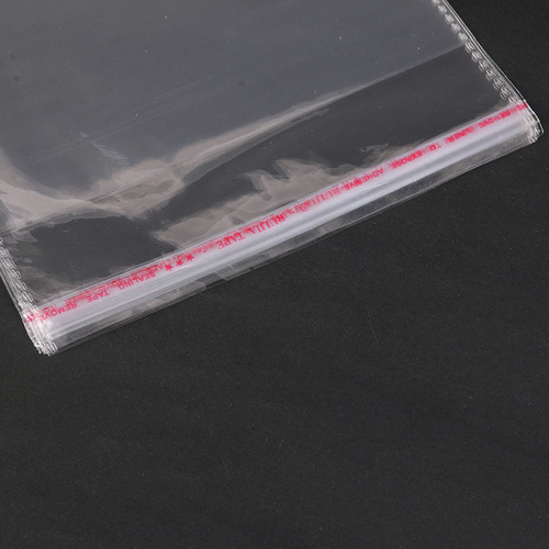 OPP Self-Adhesive Bags, Pressure-Sensitive Sealed Bags, Wholesale Transparent Self-Sealing Bags, Clothing Packaging Plastic Bags, 5 Microns
