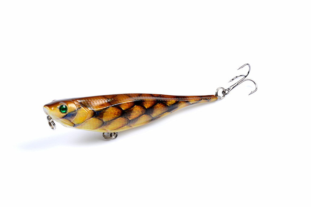 Sinking Minnow Lures Shallow Diving Minnow Baits Fresh Water Bass Swimbait Tackle Gear