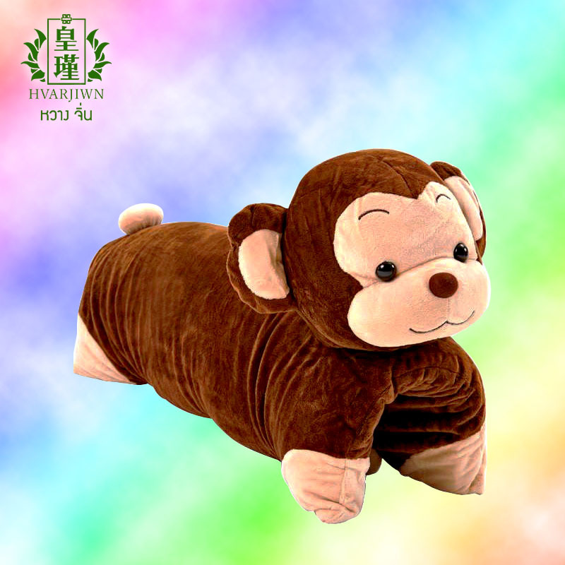 泰国天然乳胶动物枕 现货批发 环保舒适助助眠儿童护颈乳胶枕头