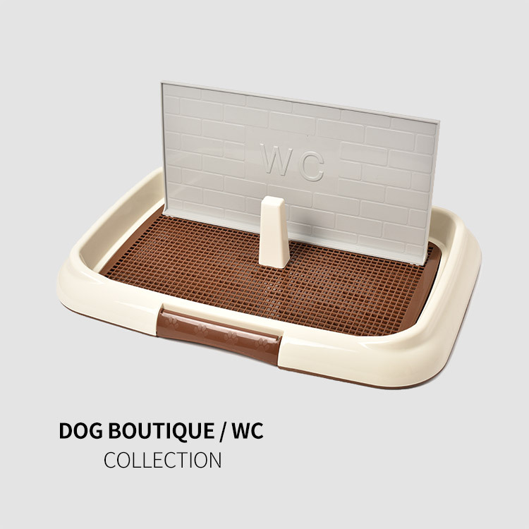 Directo de fábrica de múltiples funciones del inodoro del animal doméstico pañales de orina conveniente para entrar en bolsa de aseo para mascotas entrega de una sola pieza