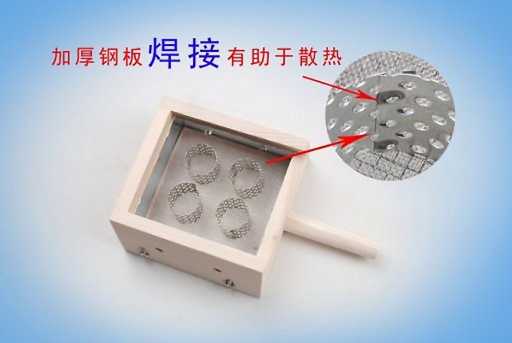 Wooden Moxibustion Box Portable Two Column Ai Jiu 艾灸 Device for Warm Herbal Therapy quality and texture