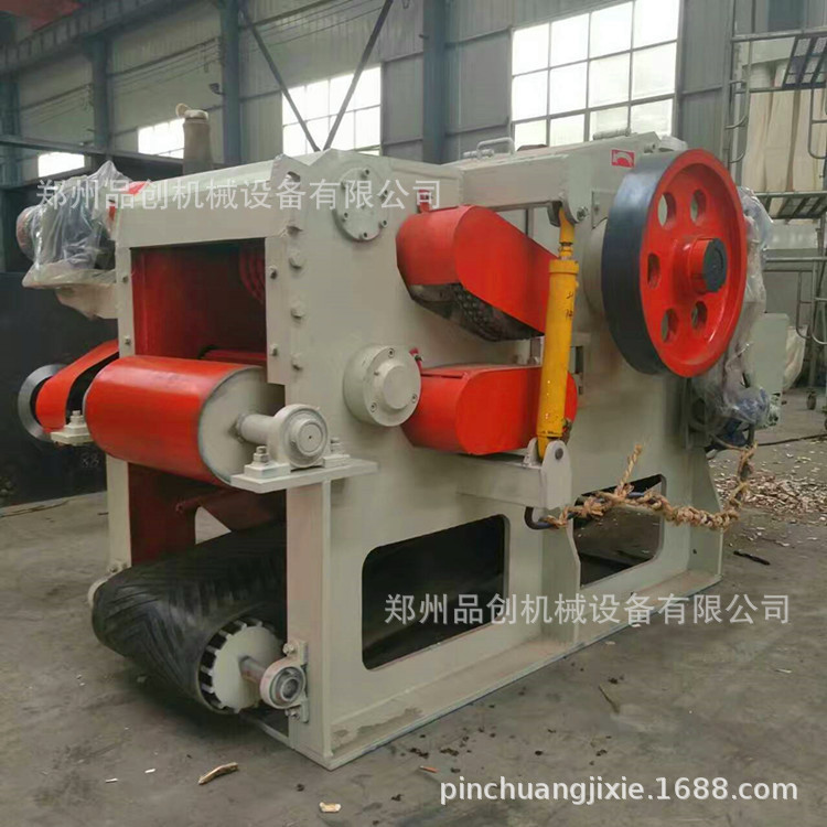 供应大型木头鼓式削片机 电动树枝木材切片机 刨花板削片机|ms