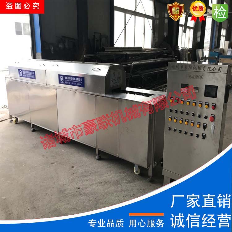 供应【大型】自动煎荷包蛋流水线|大型高效生产不粘盘自动煎蛋机