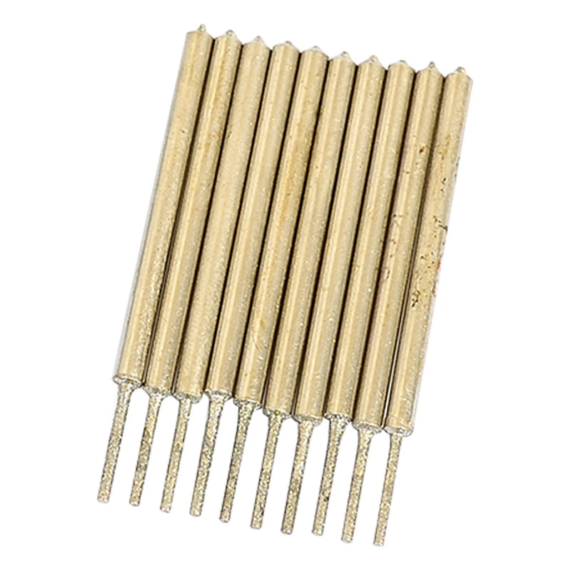 Imported jade punching needle 2.35 diamond emerald sculpture grinding head diamond eye drill drill