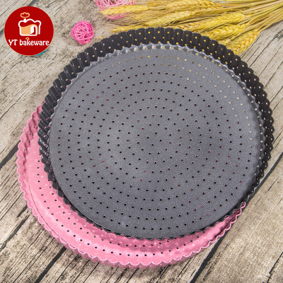 Baking mold grey Pizza Pan DIY circular French baking family mould 7-inch 8.5 inch