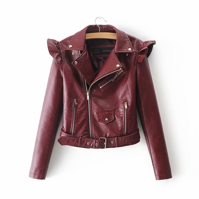 Veste cuir femme en PU - Ref 3333145 Image 5