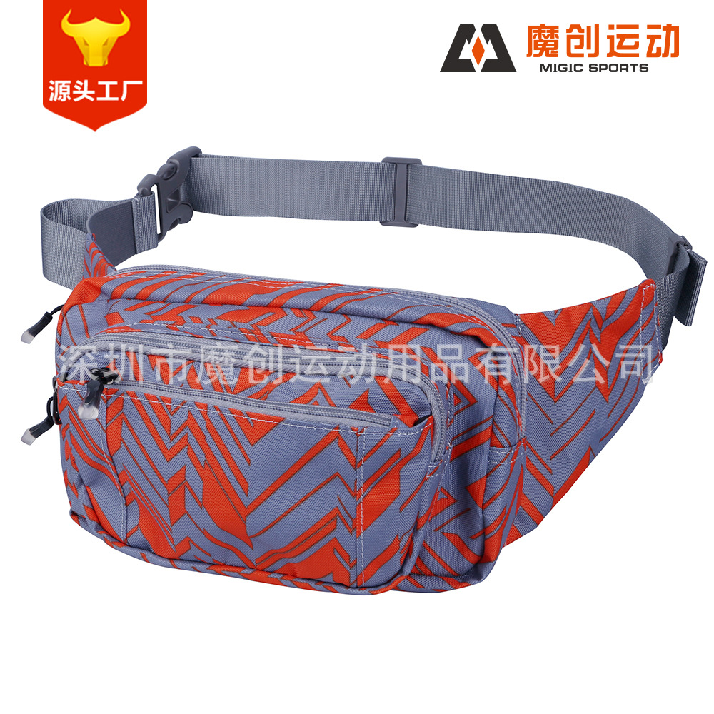 源头工厂直销 2018bag 热卖休闲运动三折休闲腰包户外运动腰包