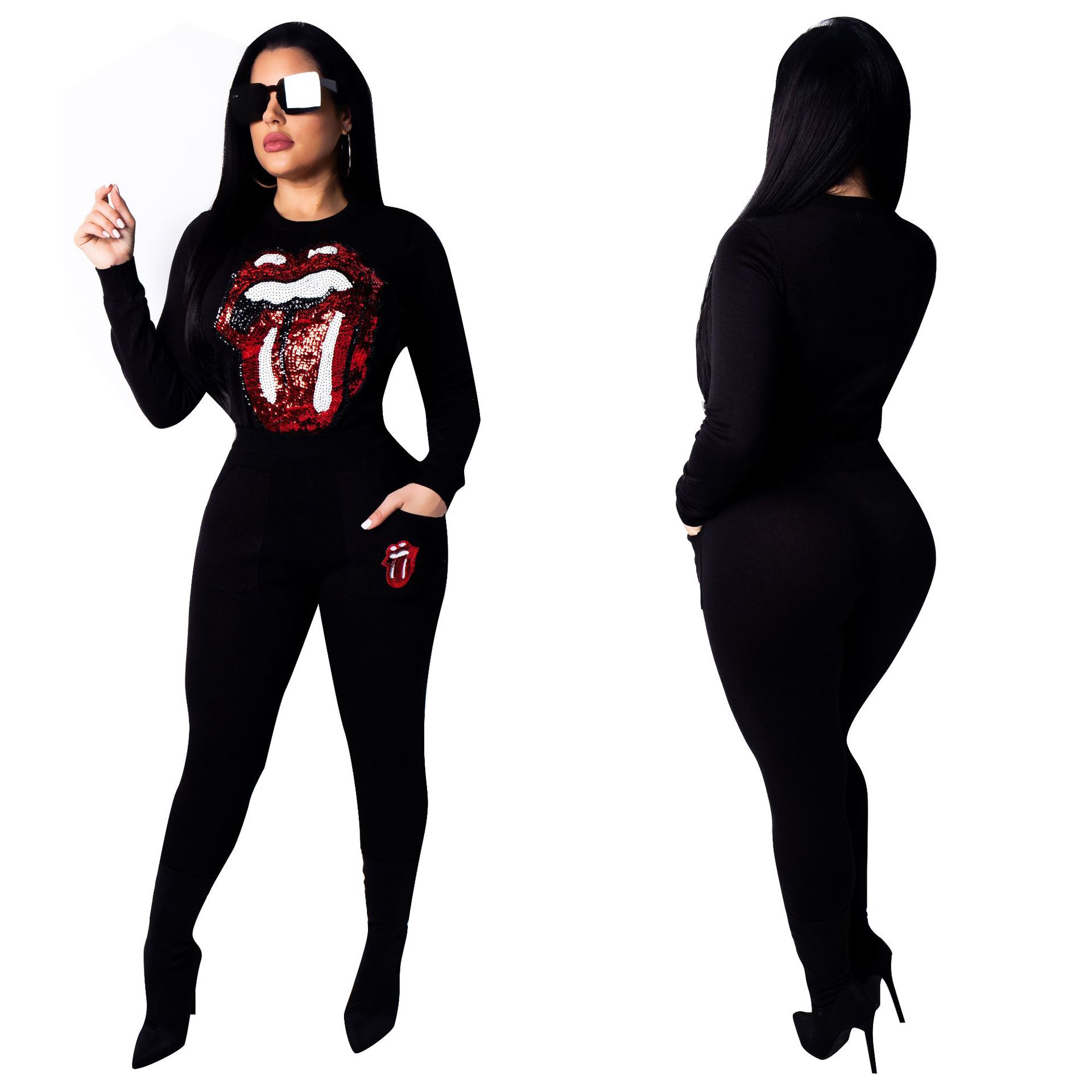 Costume femme en Pull pull - Ref 3335598 Image 14