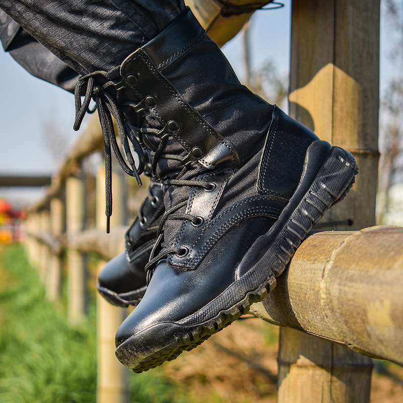 春夏季cqb超轻作战靴轻便透气耐磨军靴男特种兵减震作训鞋战术靴