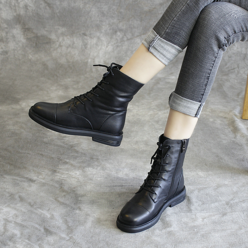 Bottes femme QING XUAN en En cuir - Ref 3354335 Image 3