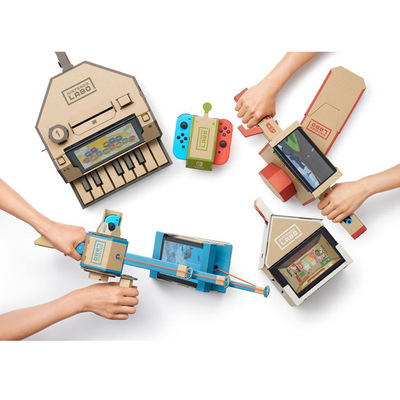 labo Nintendo Observing robot Sea and air Paper toys Piano Go fishing Motorcycle aircraft automobile Submarine