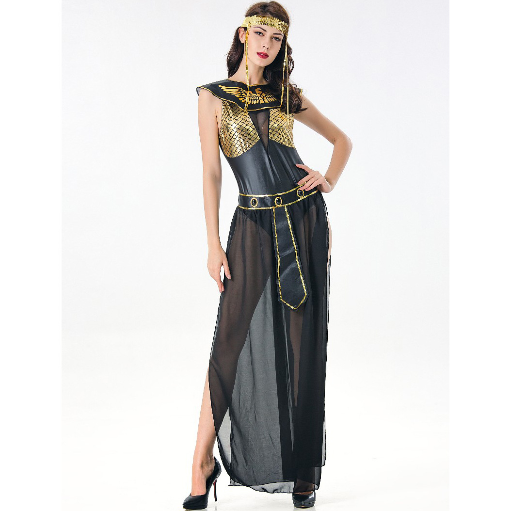 Halloween Greek Goddess Cleopatra cosplay costume  nihaostyles wholesale halloween costumes NSMRP79222