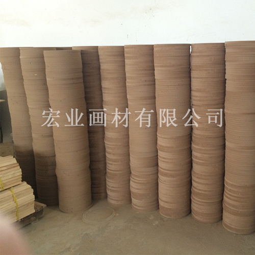 Factory wholesale pure cotton acrylic art picture frame pure cotton oil painting frame round diameter 2304506080 oil painting frame