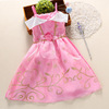 Summer children's dress, small princess costume, skirt, children's clothing, “Frozen”