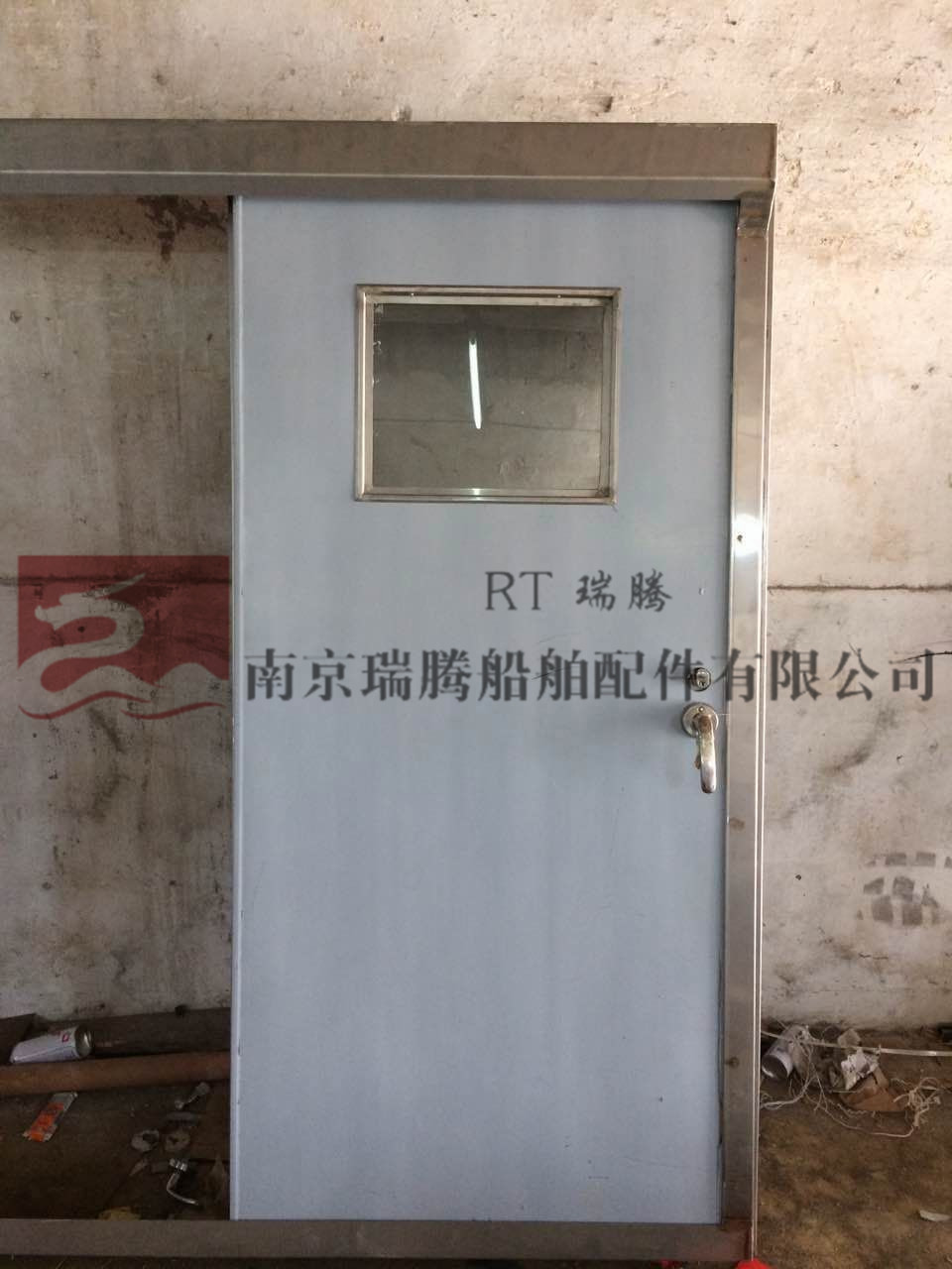 船用不锈钢风雨密移门A0级防火驾驶室移门