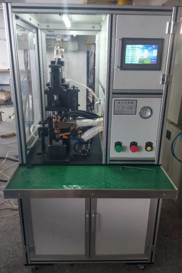 厂家直销高效率自动整流子焊接机电机转子点焊机换向器自动点焊机